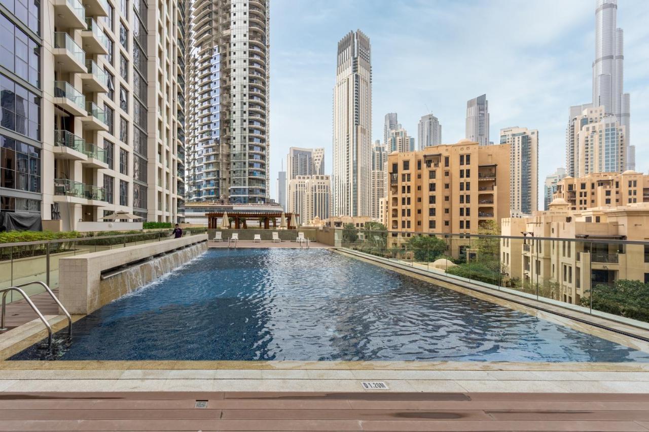 شقة Waves - Chic With Skyline Views دبي